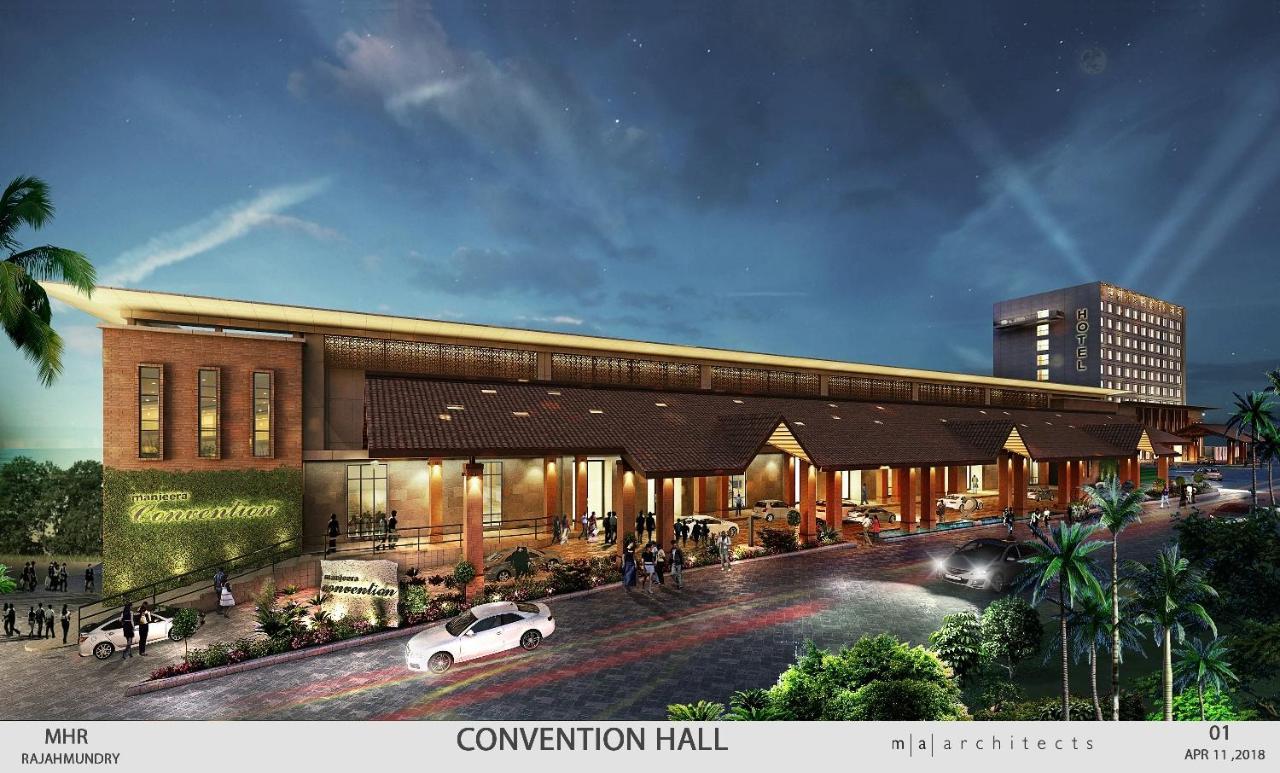 Manjeera Sarovar Premiere Hotel Rājahmundry Buitenkant foto